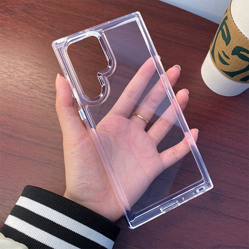 Clear Shockproof Case For Samsung Galaxy