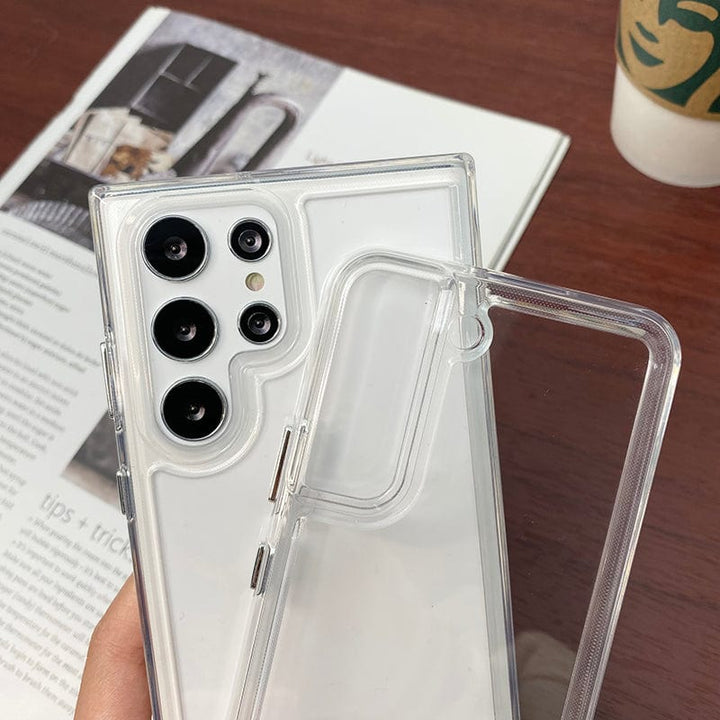 Clear Shockproof Case For Samsung Galaxy
