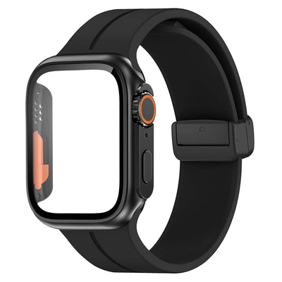 Magnetic Buckle Sports Watch Band With Case