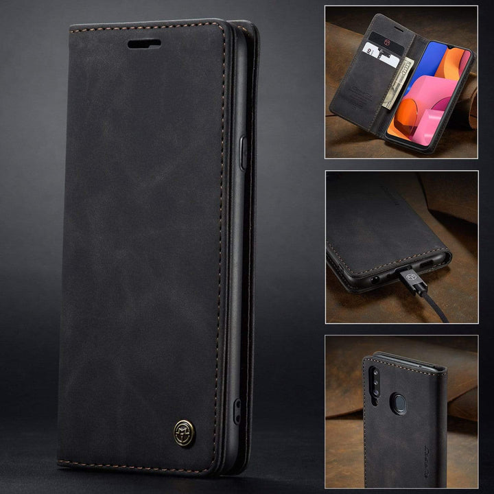 Slim Magnetic Leather Case For Samsung Galaxy Note