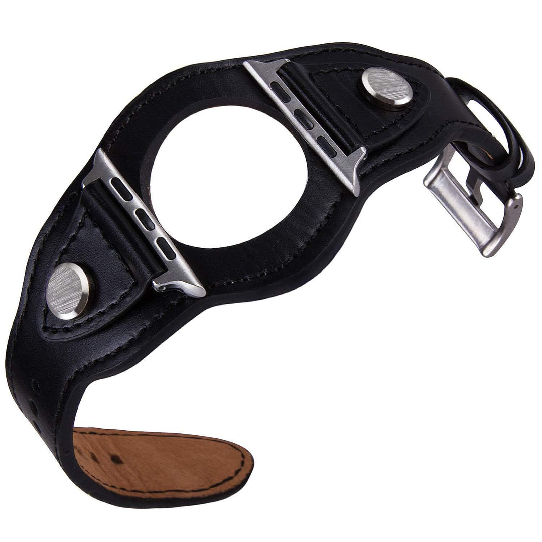 Leather Cuff Watch Band Black / 38mm, 40mm & 41mm DP2051108S01+B