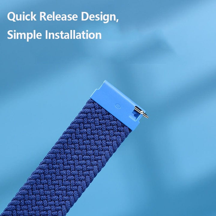 Braided Solo Loop Watch Band For Samsung