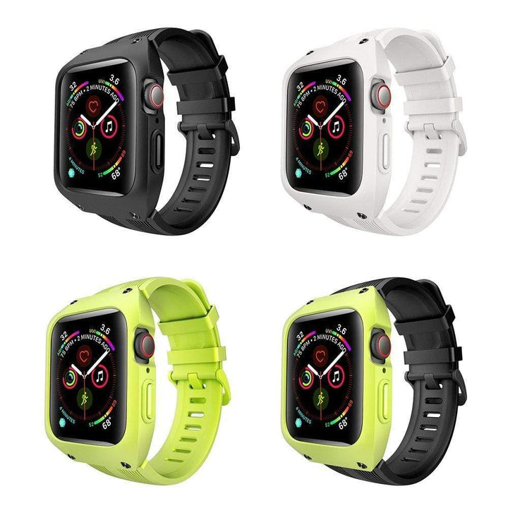 Tough Sports Watch Band With Built In Case