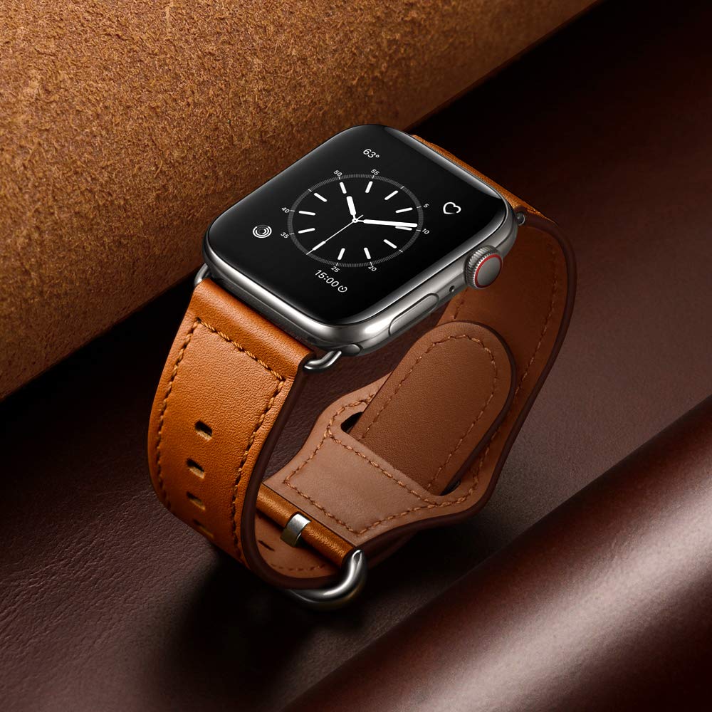 Leather Loop Watch Band