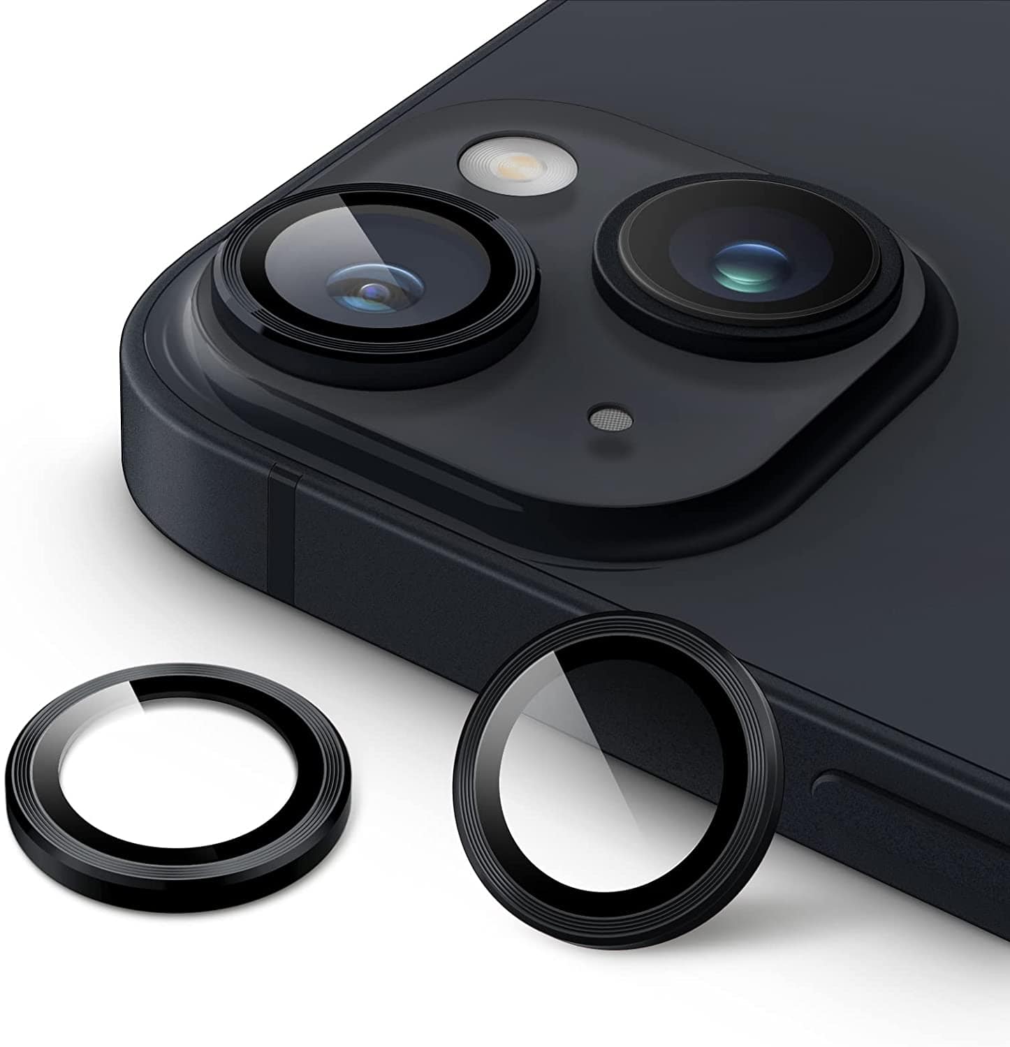 Camera Protector For iPhone - Dual Tempered Glass Lens Cover ...
