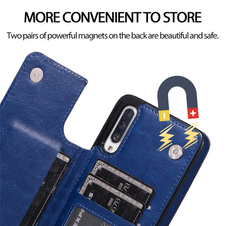 Leather Wallet Case For Samsung Galaxy A Series