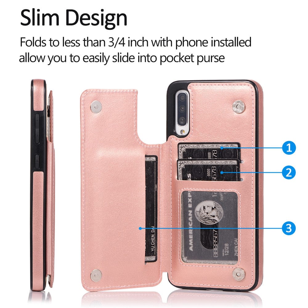 Leather Wallet Case For Samsung Galaxy A Series