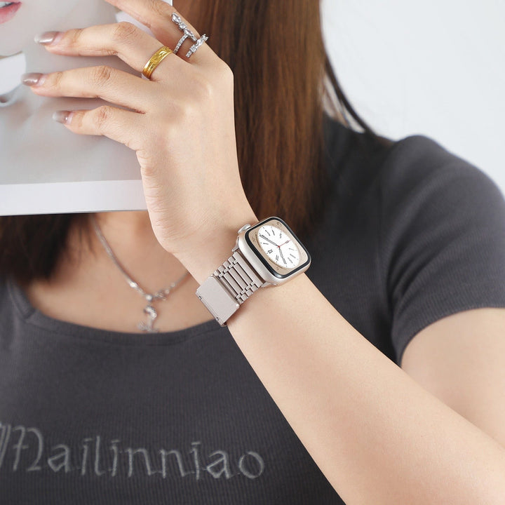 Magnetic Stainless Steel Loop Watch Band