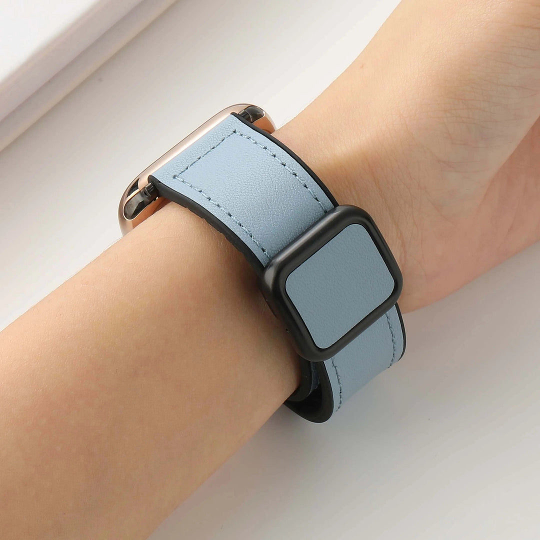 Leather Sport Watch Band