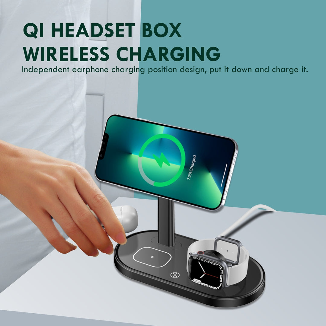 3 In 1 Magnetic Fast Charging Station CM20230223-01-A10-Black