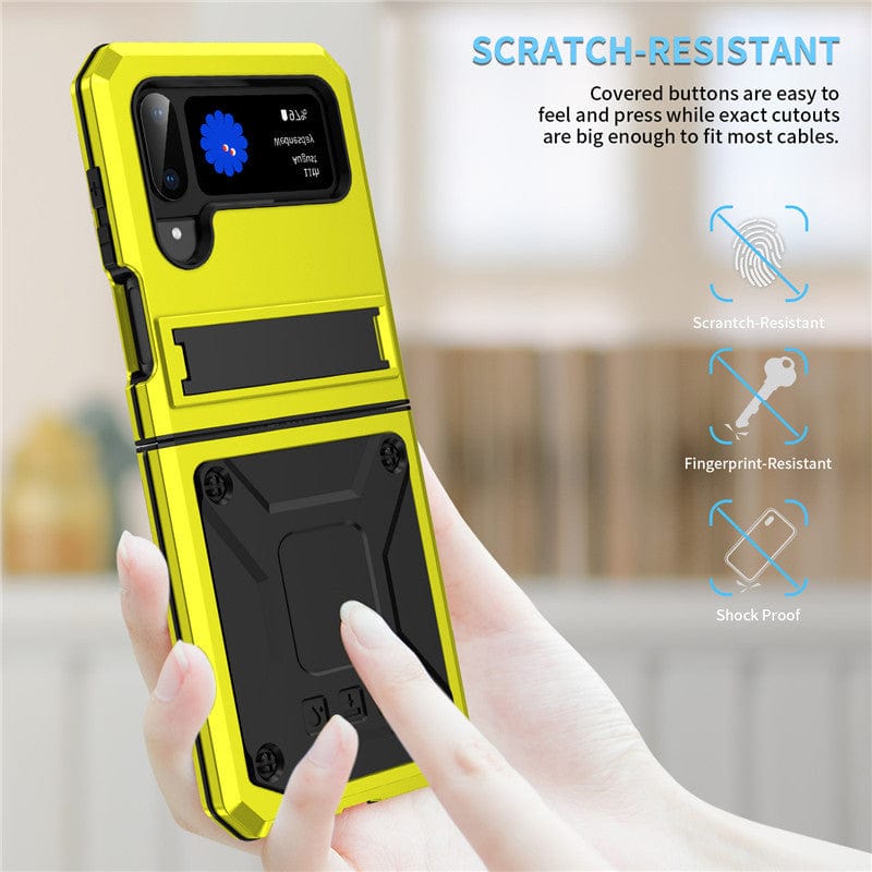 Heavy Duty Case with Kickstand For Samsung Z Flip