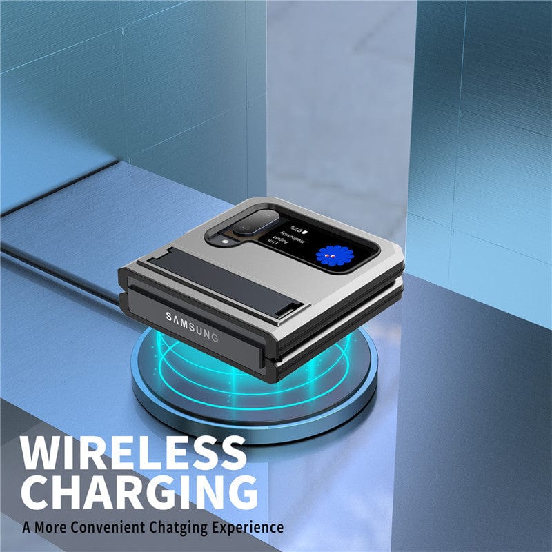 Heavy Duty Case with Kickstand For Samsung Z Flip