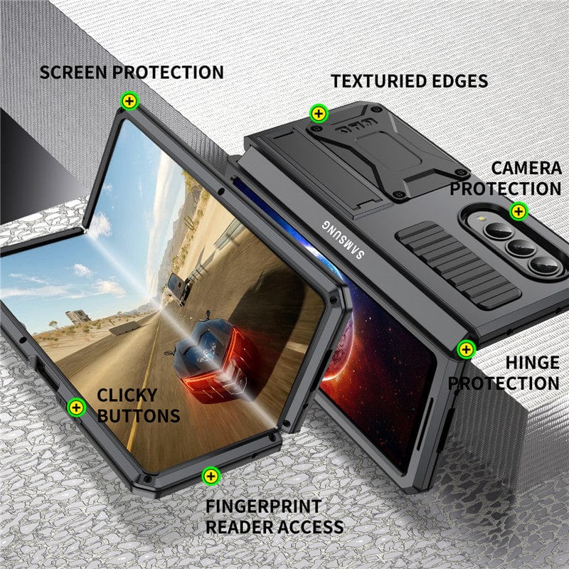 Heavy Duty Case with Kickstand For Samsung Z Fold