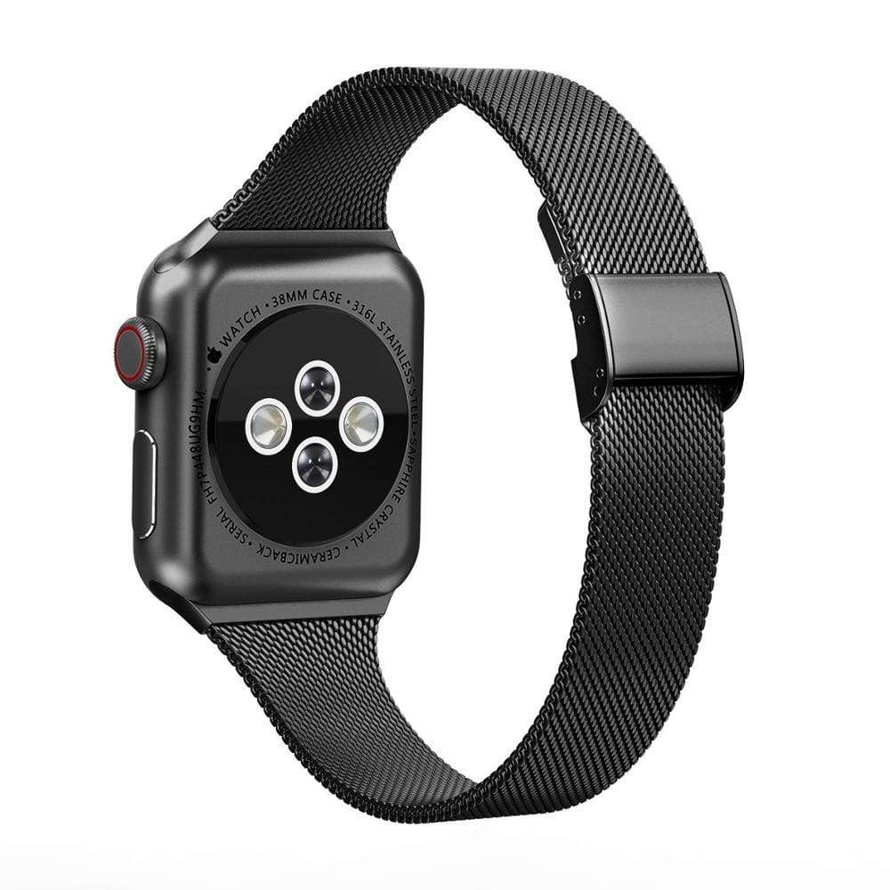 Slim Milanese Stainless Steel Watch Band