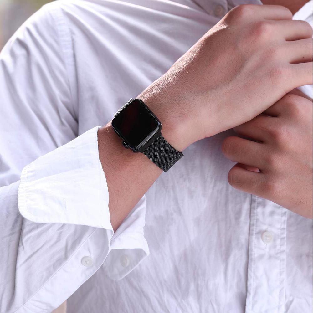 Milanese Stainless Steel Watch Band