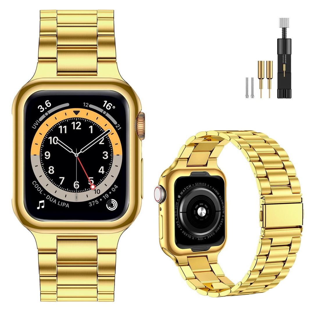 Stainless Steel Watch Band Gold / 38mm, 40mm & 41mm DP2206092S03&DX0921100