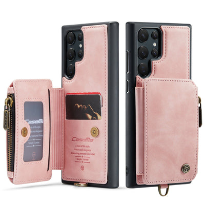 RFID Leather Wallet Case For Samsung