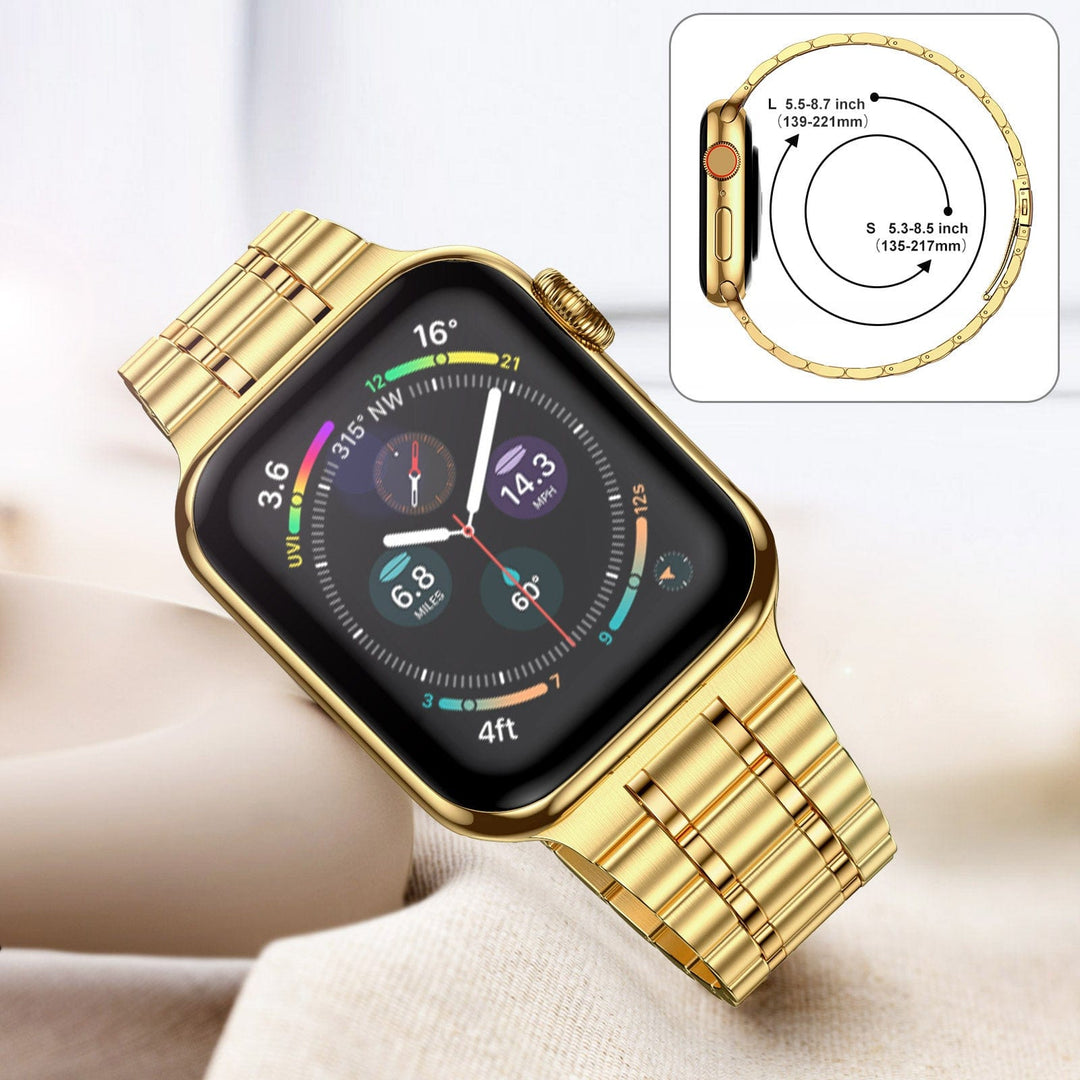 Stainless Steel Watch Band + FREE Band Adjuster Tool