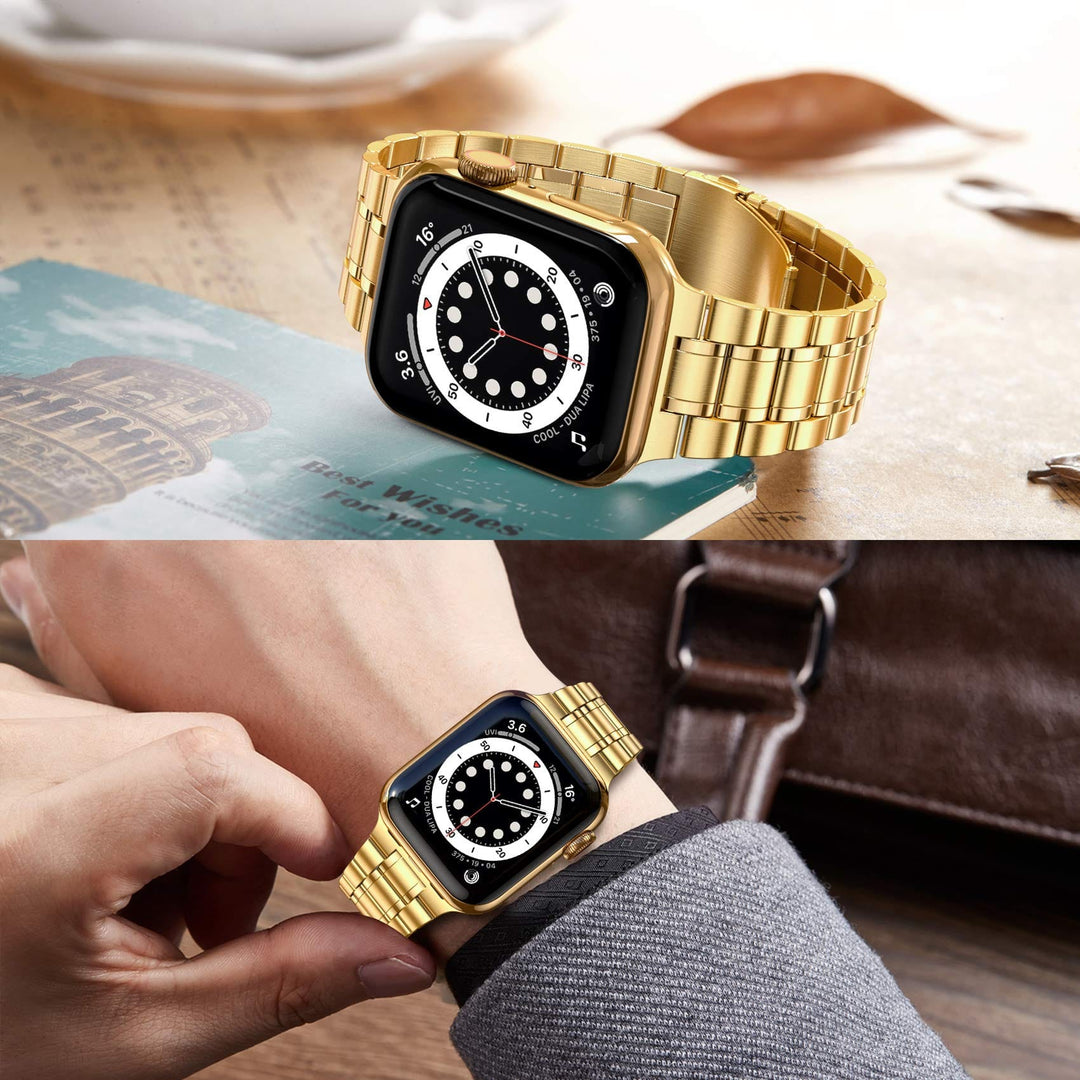 Stainless Steel Watch Band + FREE Band Adjuster Tool