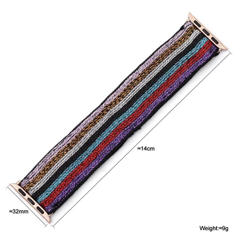 Elasticated Nylon Watch Band