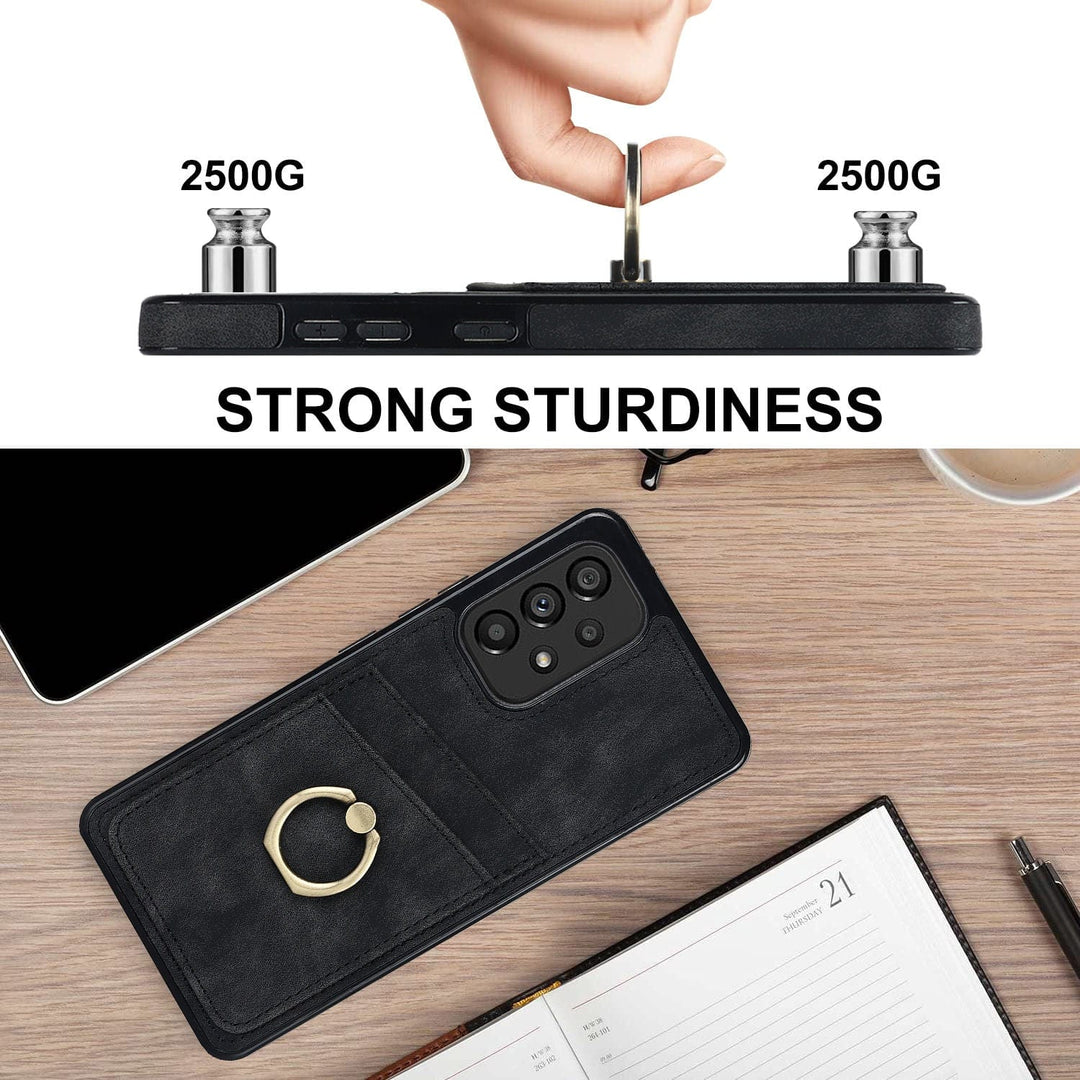 Matte Leather Cardholder Case For Samsung A Series