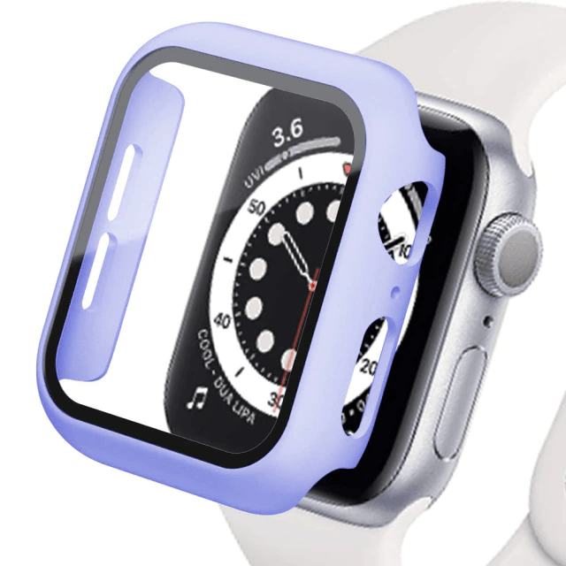 Tempered Glass Protective Watch Case Lilac / 41mm DP021015S15
