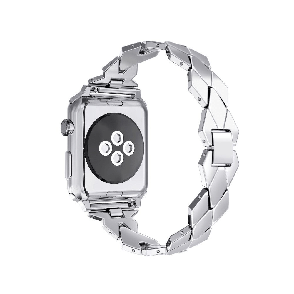 Rhombus Stainless Steel Watch Band