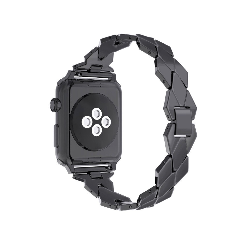 Rhombus Stainless Steel Watch Band