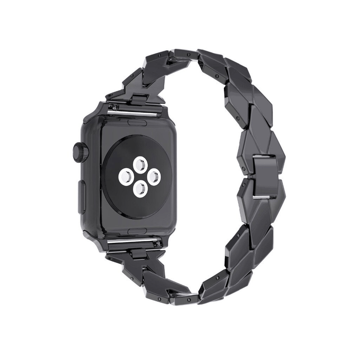 Rhombus Stainless Steel Watch Band