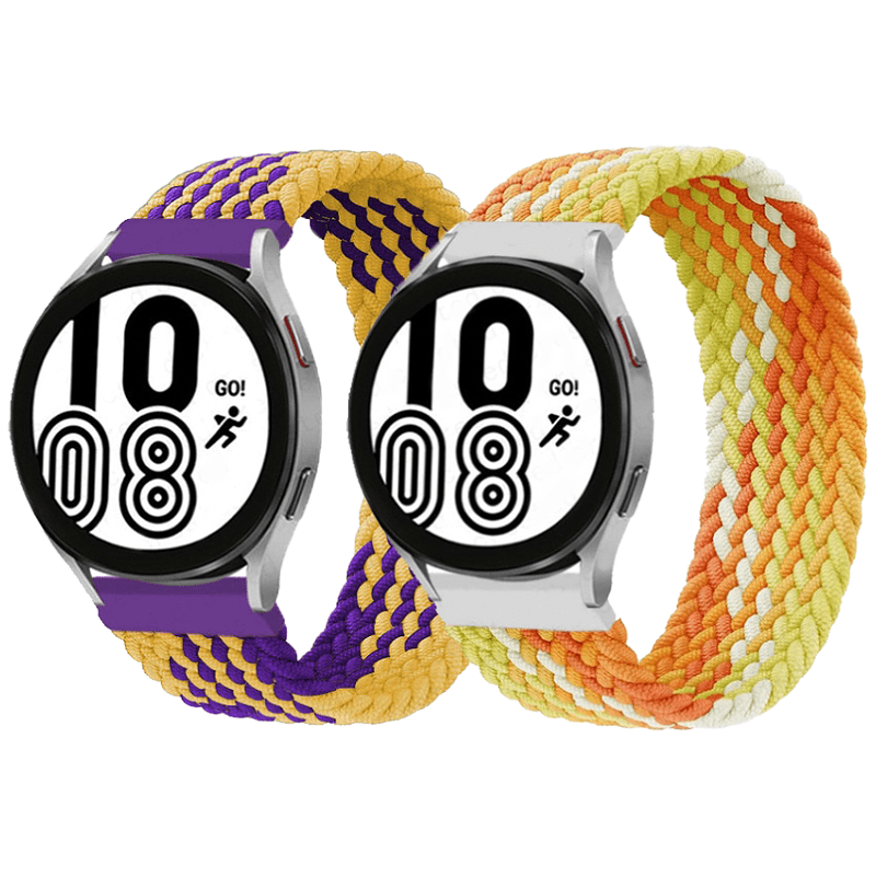 Braided Solo Loop Watch Band For Samsung