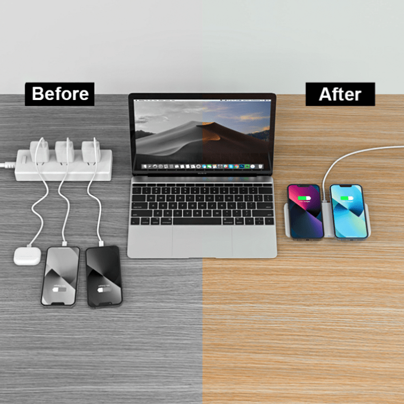 2 In 1 Wireless Phone Charger KM15