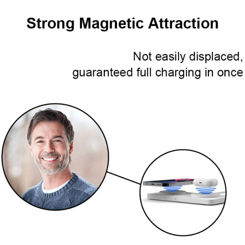 2 In 1 Wireless Phone Charger KM15