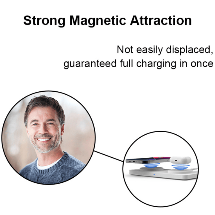2 In 1 Wireless Phone Charger KM15