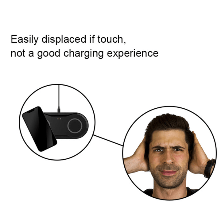 2 In 1 Wireless Phone Charger KM15