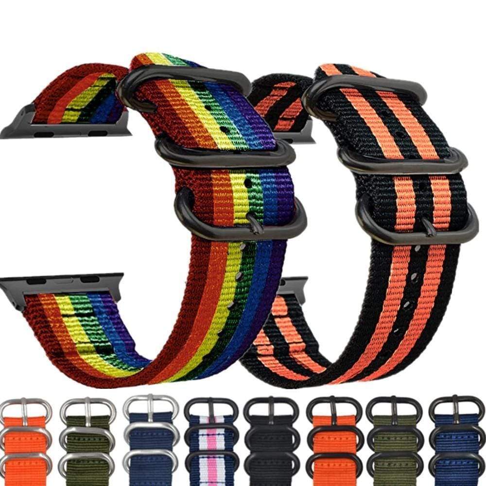 Buckle Nylon Watch Band