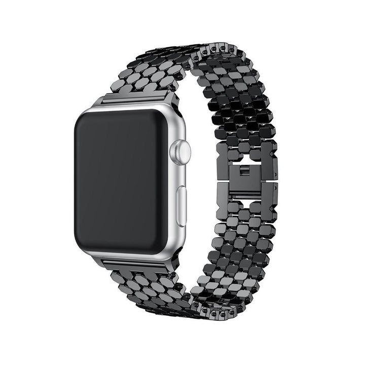 Link Bracelet Watch Band Black / 38mm, 40mm & 41mm DP171113S03