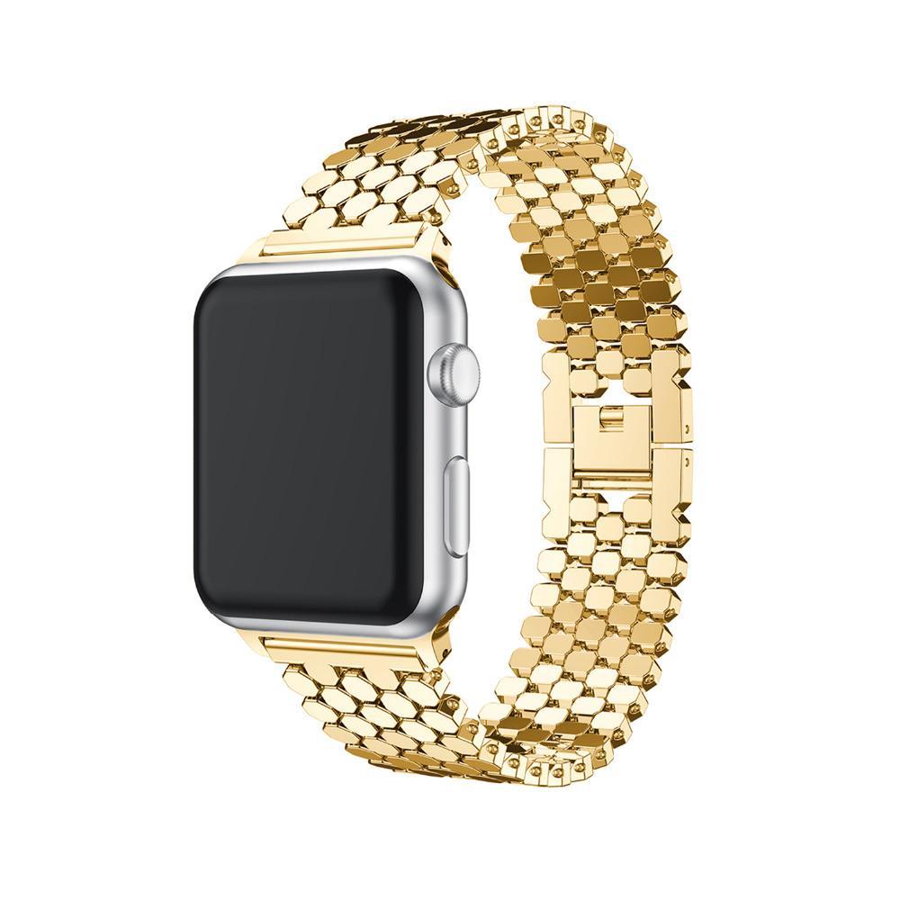 Link Bracelet Watch Band Gold / 38mm, 40mm & 41mm DP171113S01
