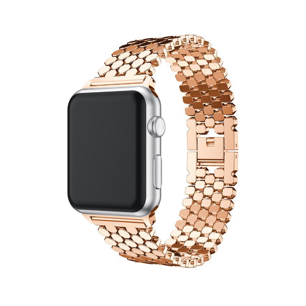 Link Bracelet Watch Band Rose Gold / 38mm, 40mm & 41mm DP171113S04