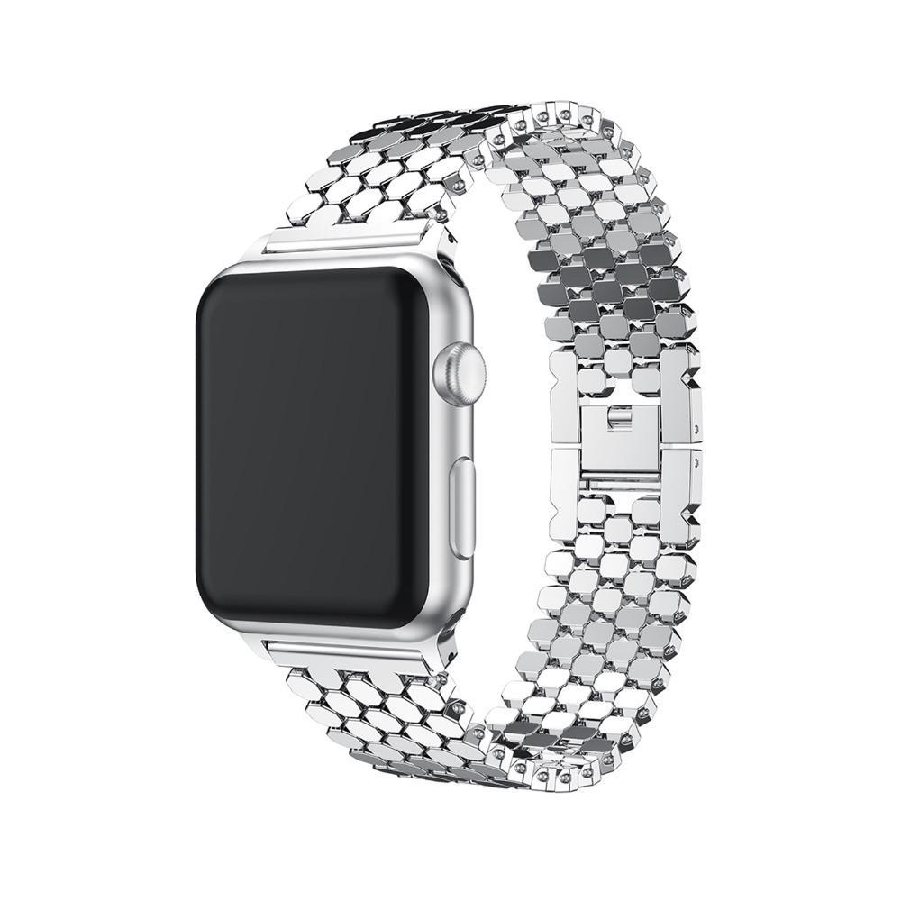 Link Bracelet Watch Band Silver / 38mm, 40mm & 41mm DP171113S02
