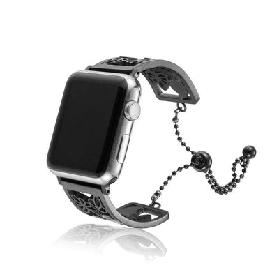 Apple Watch Luxury Pendant Bracelet Band Black / 38mm/40mm