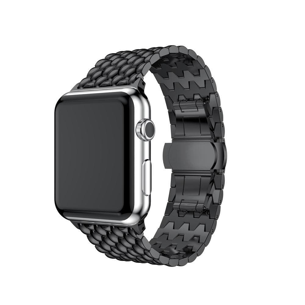 Stainless Steel Bracelet Watch Band Black / 38mm / 40mm / 41mm DP180422S01