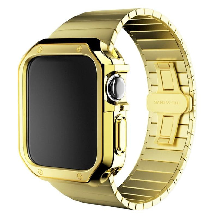 Stainless Steel Band With Case Gold / 38mm, 40mm, 41mm DX092807&DP021020AS04