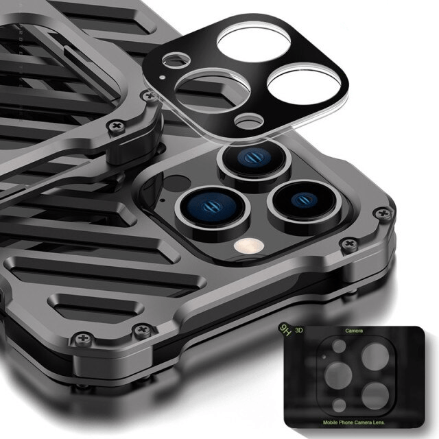 Armored Shockproof Phone Case With Camera Protector