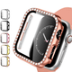 Diamond Tempered Glass Protective Watch Case