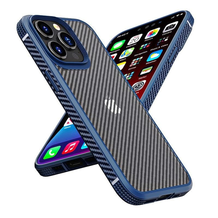 Shockproof Carbon Fiber Phone Case