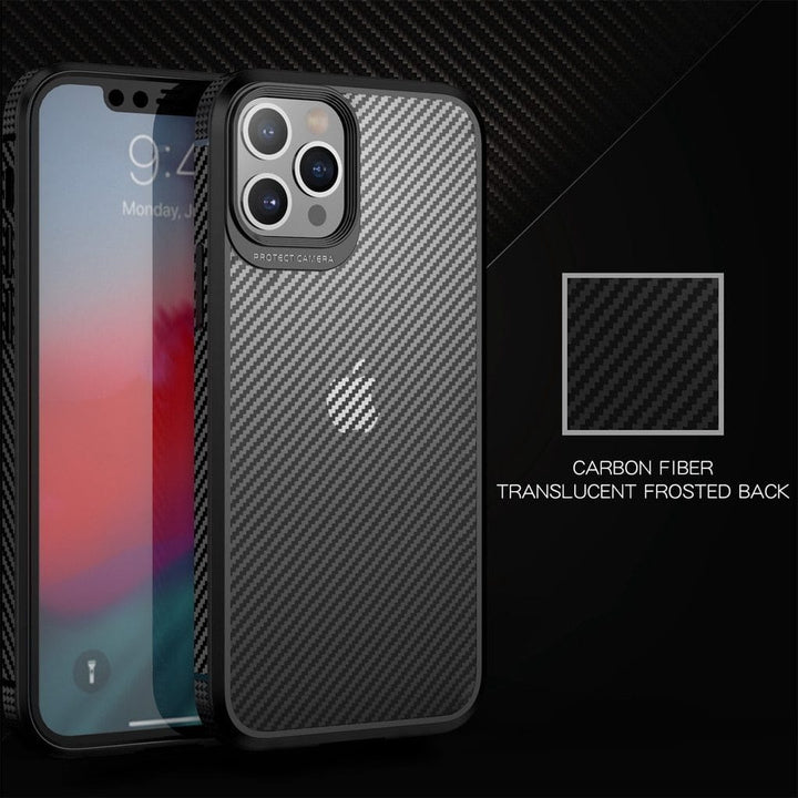 Shockproof Carbon Fiber Phone Case
