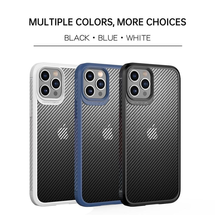Shockproof Carbon Fiber Phone Case