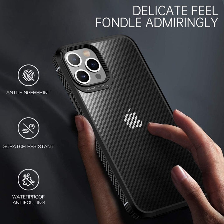 Shockproof Carbon Fiber Phone Case
