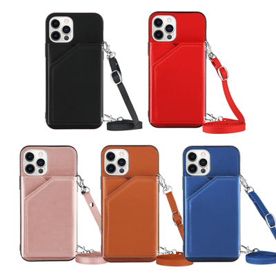 Shockproof Leather Wallet Phone Case