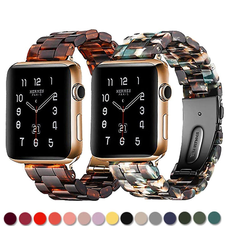 Marbled Resin Watch Band